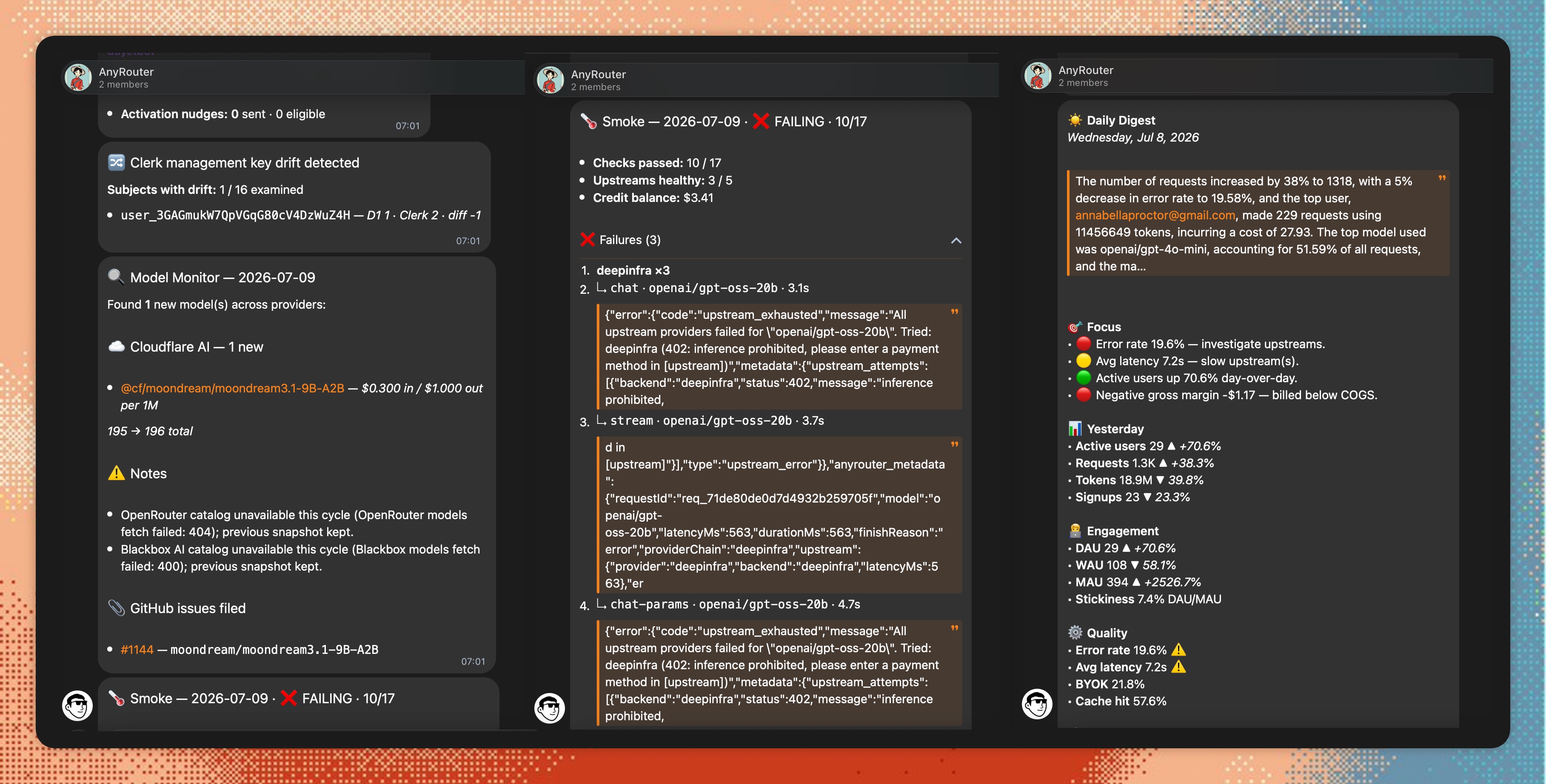 duyetbot managing AnyRouter