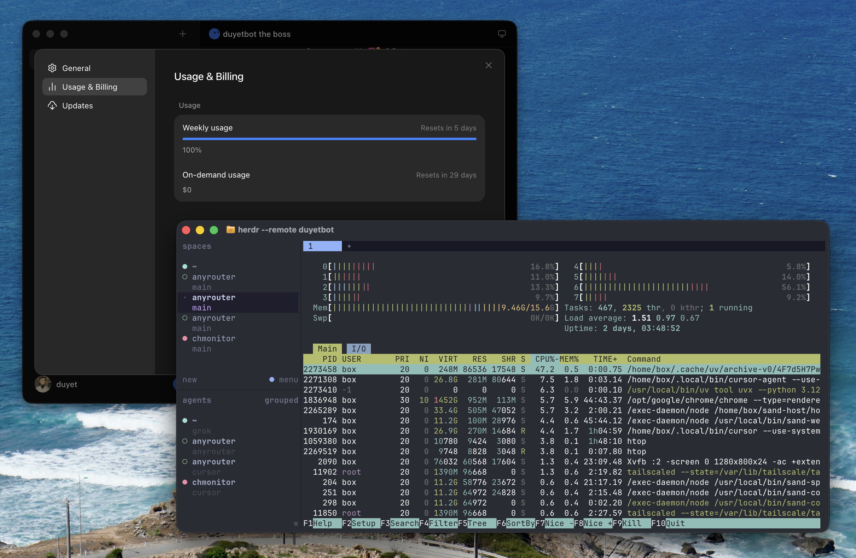Cursor Cloud Agent launched from Grok Bot
